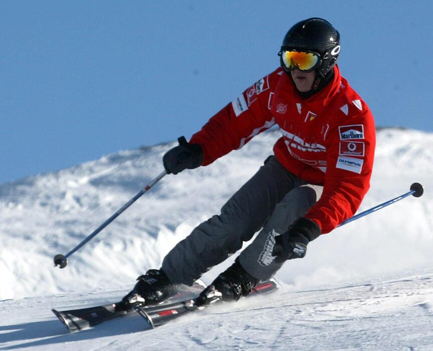 Michael Schumacher skiing accident © Ansa