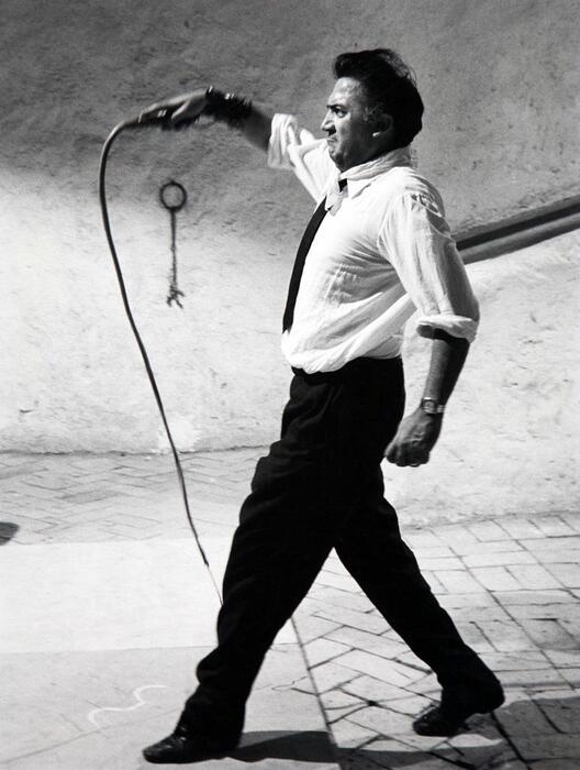 Tazio Secchiaroli, Federico Fellini © Ansa