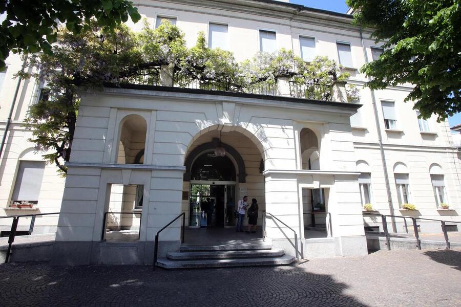 La sede della Fondazione Sacra Famiglia di Cesano Boscone a Milano alla quale e' stato affidato in  prova Silvio Berlusconi © Ansa