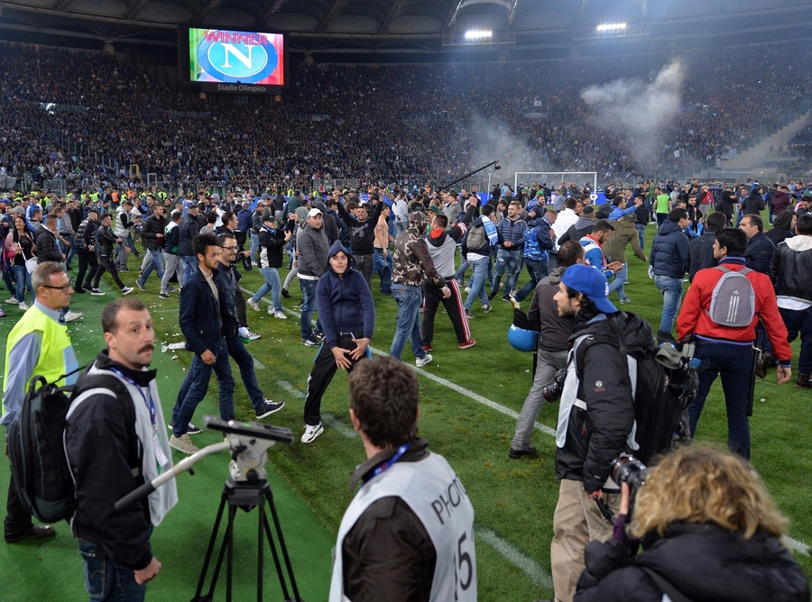 Soccer: Italy Cup Final; Fiorentina-Napoli © 