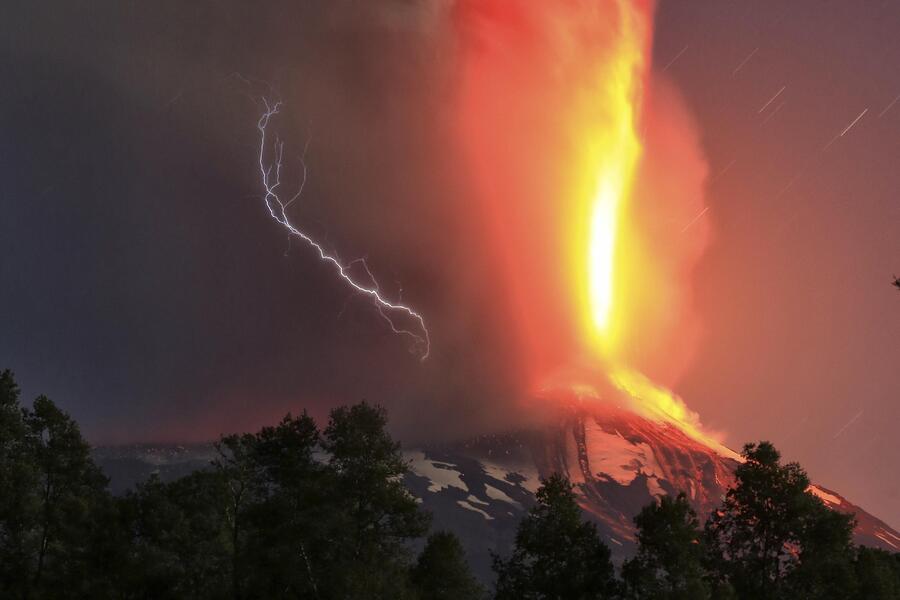 Cile: allarme rosso per eruzione del vulcano Villarica © Ansa
