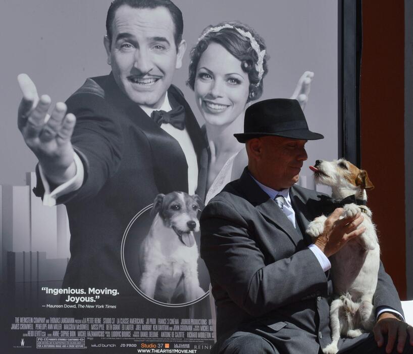Cinema: addio Uggie, il cane divo di The artist © ANSA