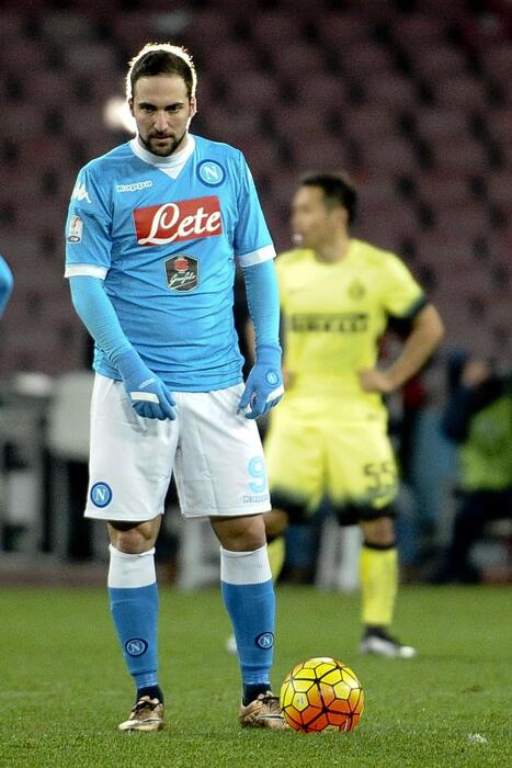 Soccer: Italy's Cup; Napoli-Inter © 
