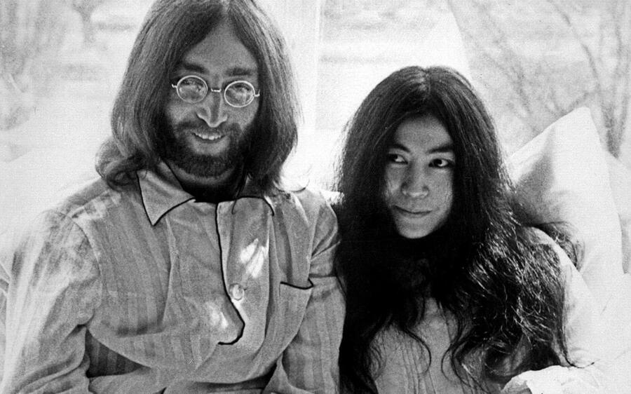 John Jennon e Yoko Ono © Ansa