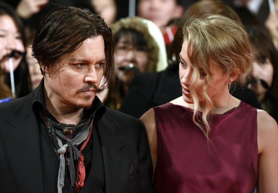 Johnny Depp e Amber Heard divorziano © Ansa