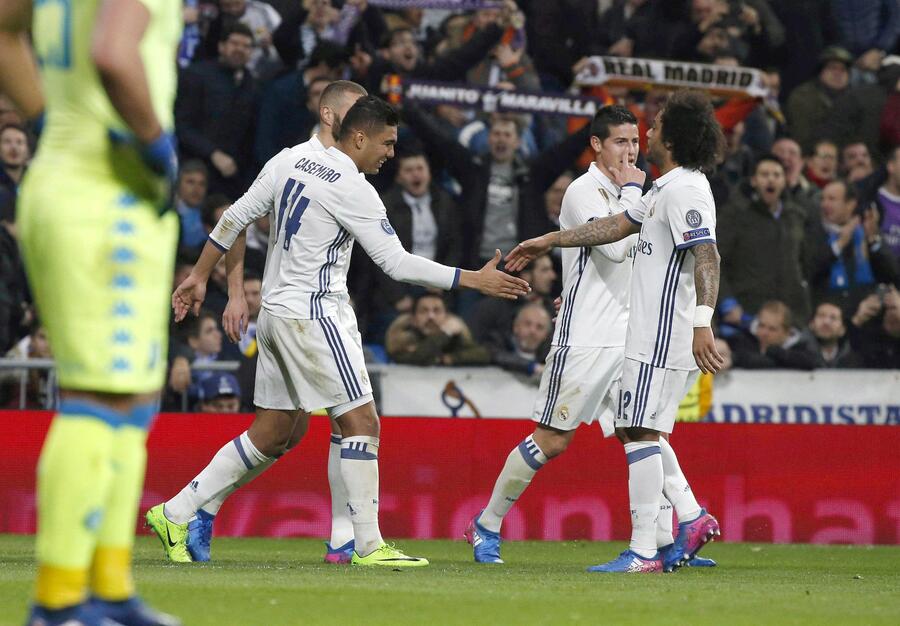 Champions: Real Madrid-Napoli 3-1 © 