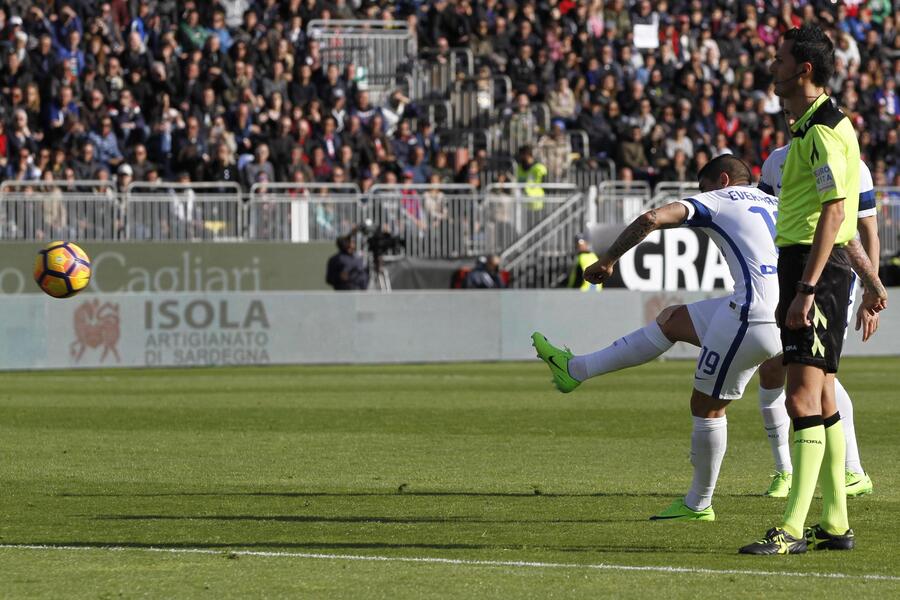 Soccer: Serie A; Cagliari-Inter © ANSA
