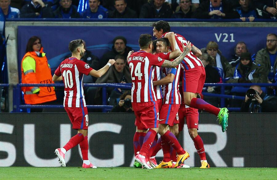 Leicester City-Atletico Madrid © 