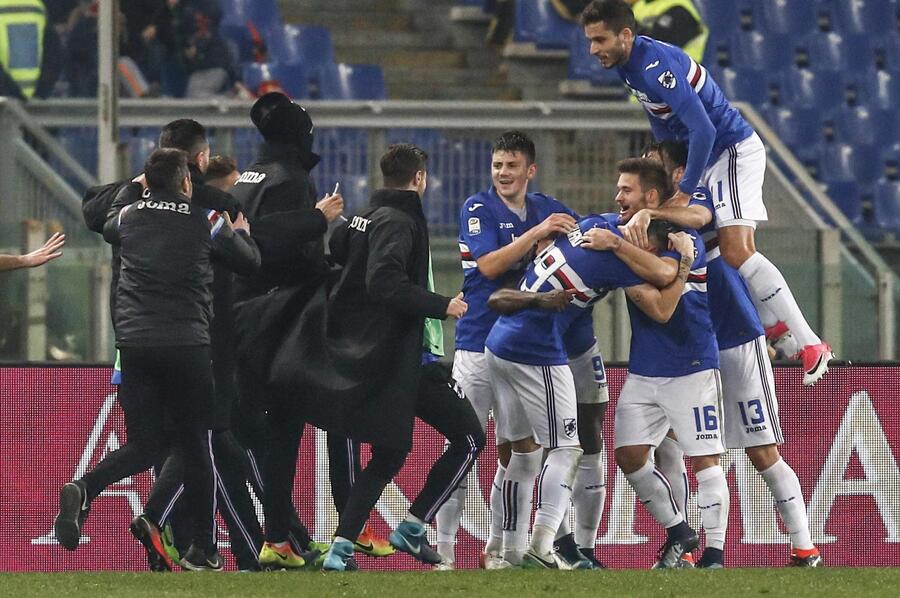 Roma-Sampdoria 0-1 © ANSA