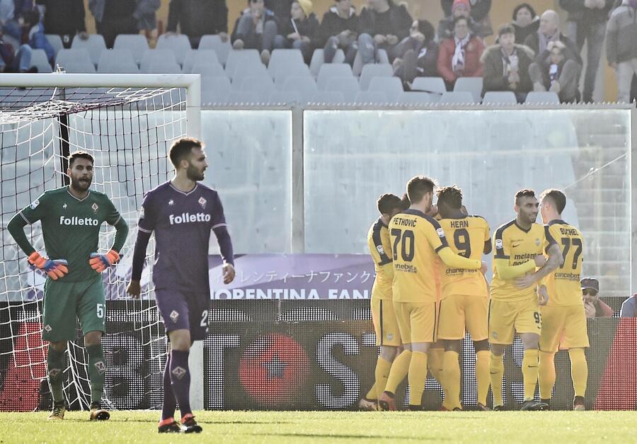 Fiorentina-Verona 1-4 © ANSA