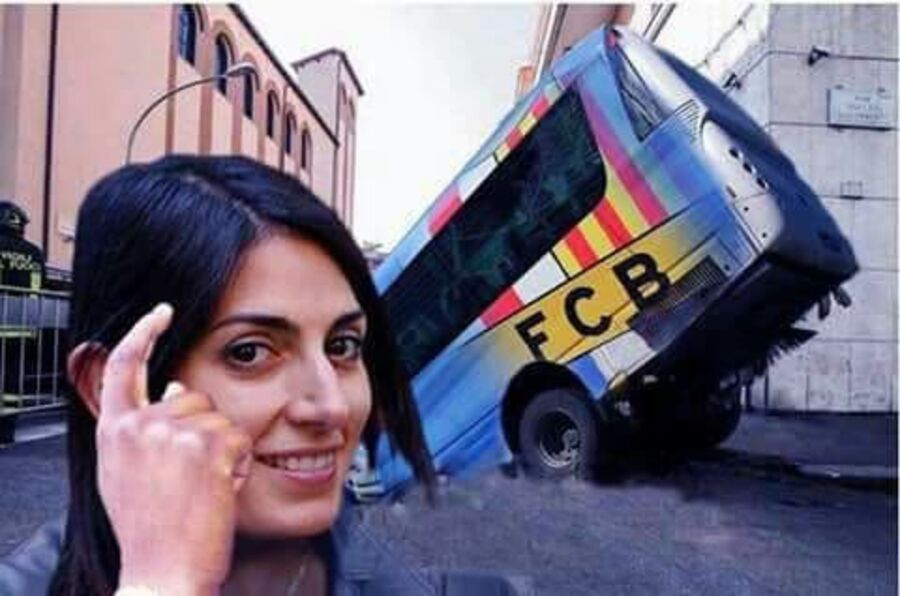 Roma Barcellona, l'ironia dei tifosi giallorossi sui social © Ansa