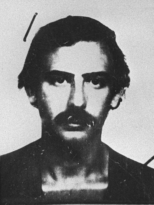 Una immagine risalente al 1988 del terrorista Alessio Casimirri, gia' membro delle Brigate Rosse,  rifugiatosi in Nicaragua © 