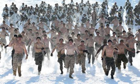 Joint South Korean and US Winter drill