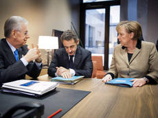Sarkozy: 'Grande intesa con Monti'
