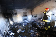Incendio in casa,anziani morti a Trapani