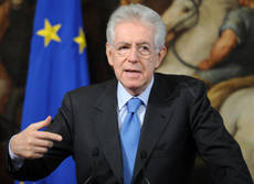 Monti: taglio a spese Palazzo Chigi ed Economia