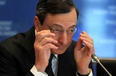 Draghi,risanare con tasse e' recessivo