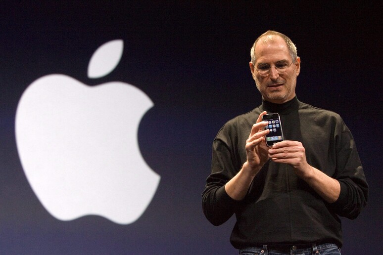 un 'immagine di Steve Jobs nel 2007 - RIPRODUZIONE RISERVATA