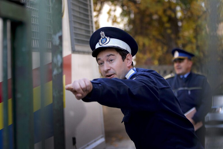 Polizia a Bucarest - RIPRODUZIONE RISERVATA