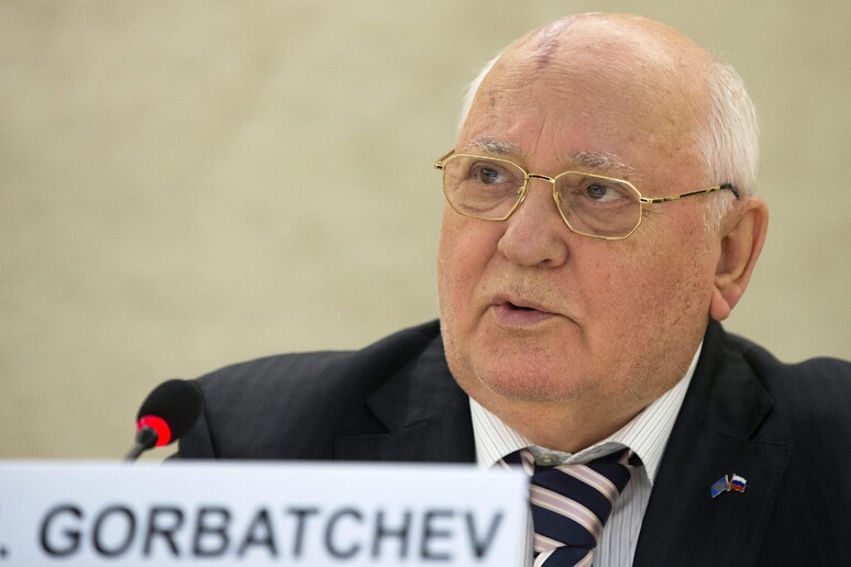 L 'ultimo presidente dell 'Urss, Gorbaciov © ANSA/EPA