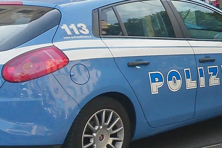 Un 'auto della polizia in una foto di archivio - RIPRODUZIONE RISERVATA