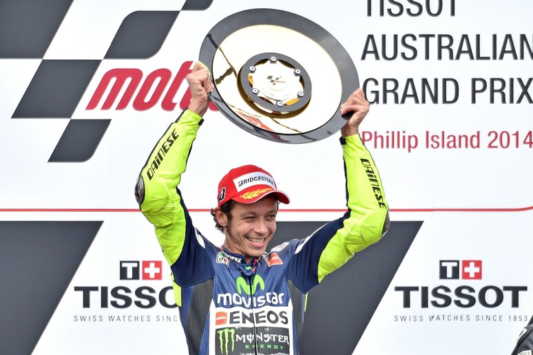Moto: Australia, vittoria di Rossi © ANSA/EPA