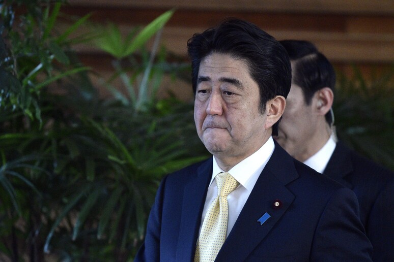 Japanese Prime Minister Shinzo Abe © ANSA/EPA