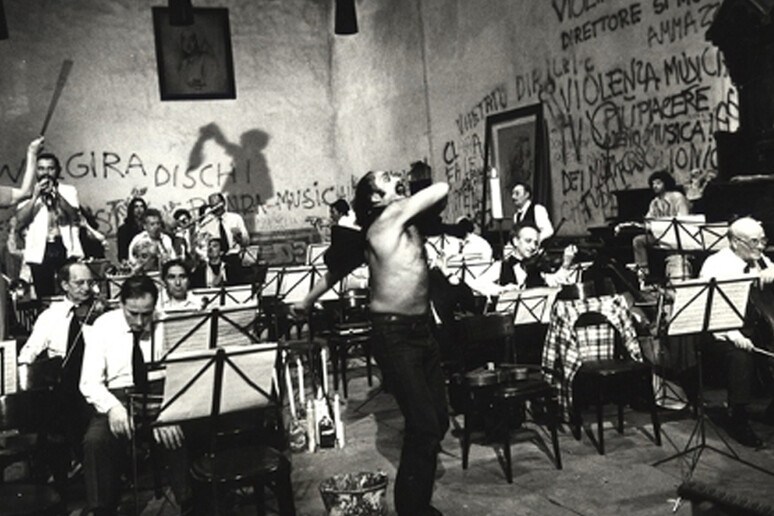 Un 'immagine di Prova d 'orchestra di Federico Fellini - RIPRODUZIONE RISERVATA