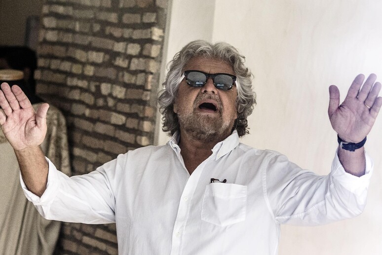 Il leader del Movimento cinque stelle Beppe Grillo. Ansa/Angelo Carconi - RIPRODUZIONE RISERVATA