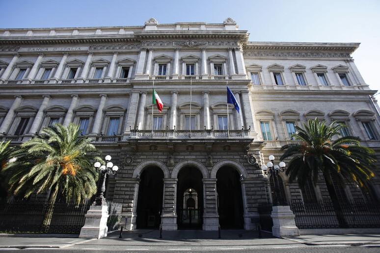 La sede della Banca d 'Italia, Palazzo Koch, a Roma - RIPRODUZIONE RISERVATA