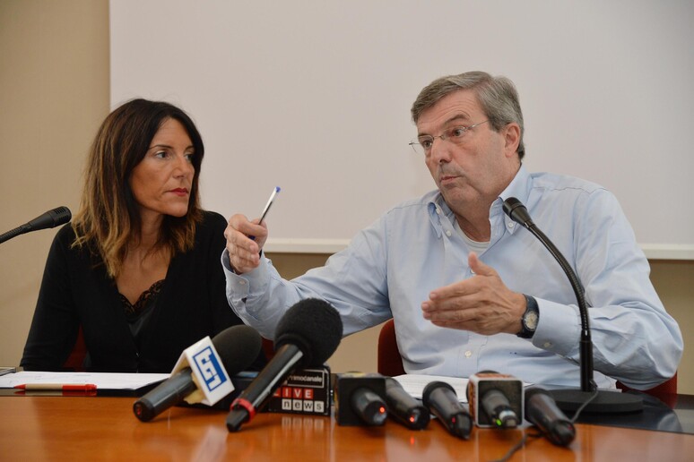 Raffaella Paita e il governatore Claudio Burlando - RIPRODUZIONE RISERVATA