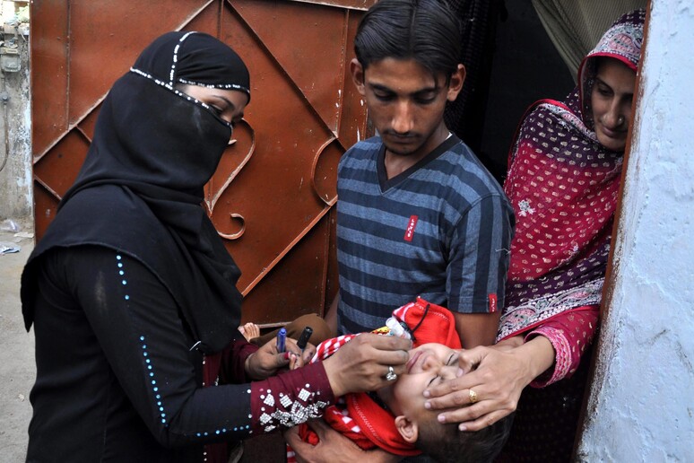Pakistan Polio vaccination © ANSA/EPA