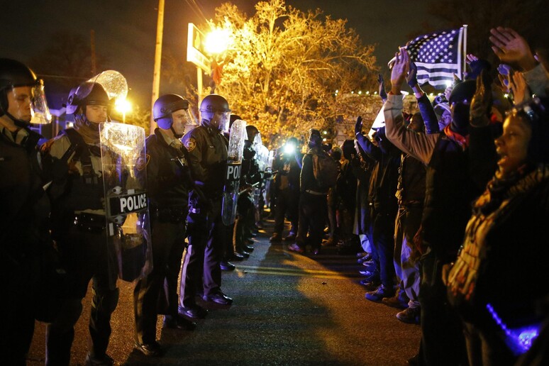 Proteste a Ferguson © ANSA/EPA