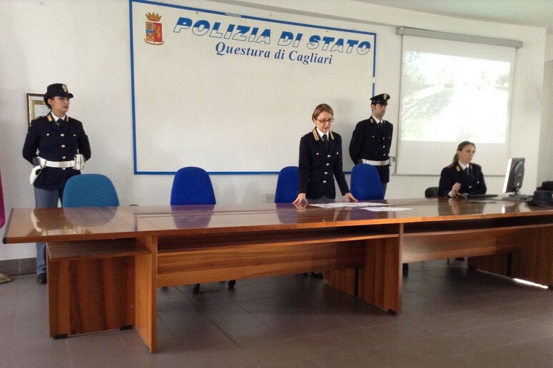 Polizia: conferenza stampa Questura Cagliari - RIPRODUZIONE RISERVATA
