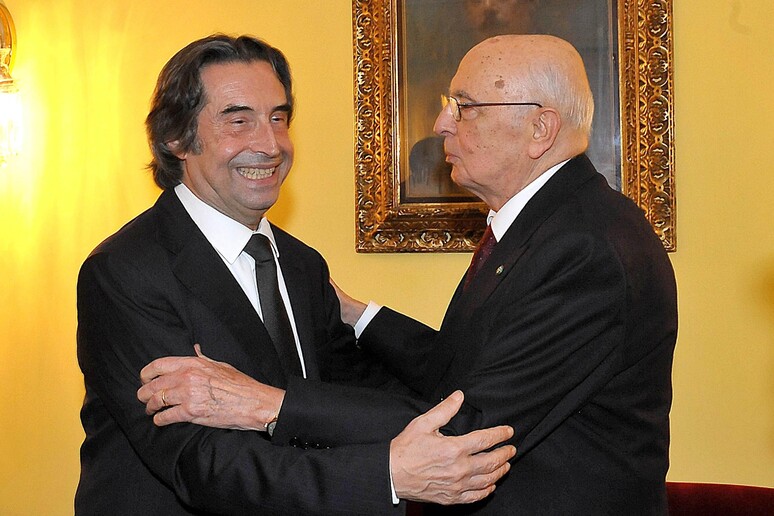 Riccardo Muti e Giorgio Napolitano (archivio). Ansa/Antonio Di Gennaro-Us Quirinale - RIPRODUZIONE RISERVATA