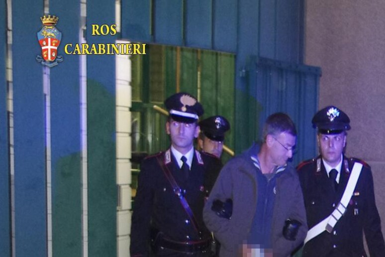 L 'arresto di Carminati - RIPRODUZIONE RISERVATA