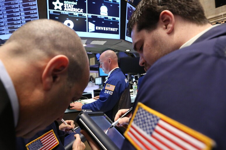 Il New York Stock Exchange © ANSA/EPA
