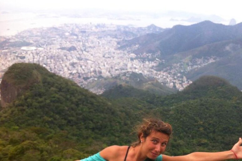 Gaia Molinari, la turista piacentina assassinata in Brasile il giorno di Natale in una foto tratta dal suo profilo Faceb - RIPRODUZIONE RISERVATA