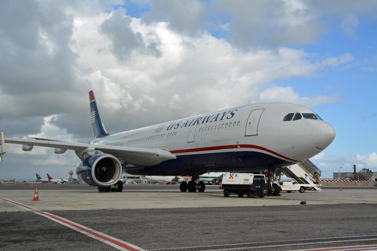 Un aereo della compagnia statunitense US Airways - RIPRODUZIONE RISERVATA