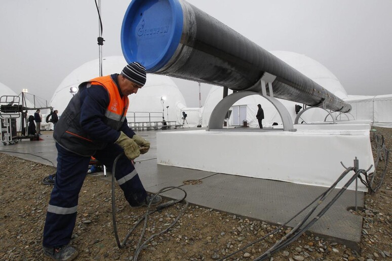 Un 'mmagine del gasdotto © ANSA/EPA