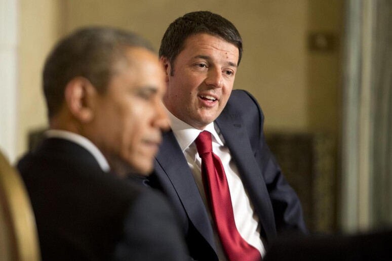 Incontro fra Matteo Renzi e Barack Obama - RIPRODUZIONE RISERVATA