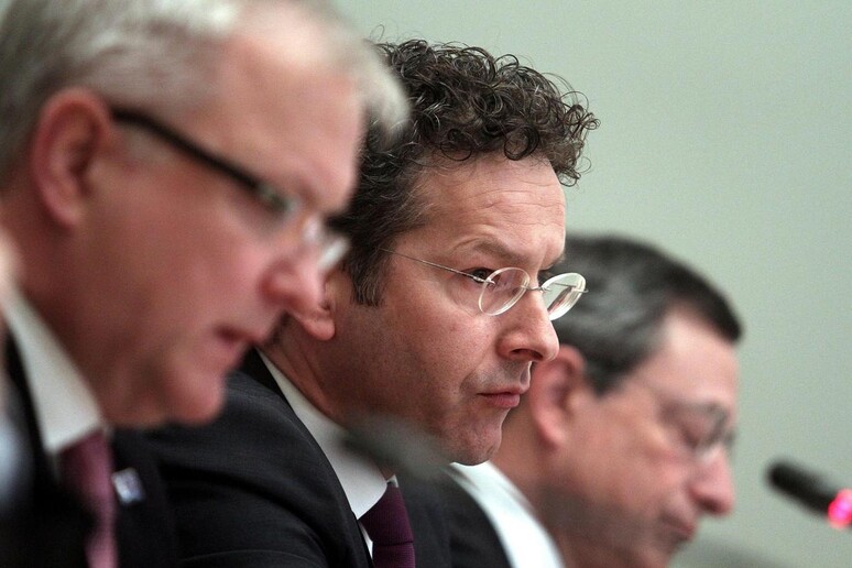 Rehn, Dijssebloem e Draghi ad Atene per l 'Eurogruppo - RIPRODUZIONE RISERVATA