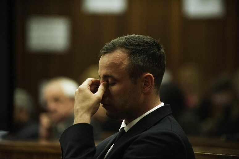 Il processo a Oscar Pistorius © ANSA/EPA