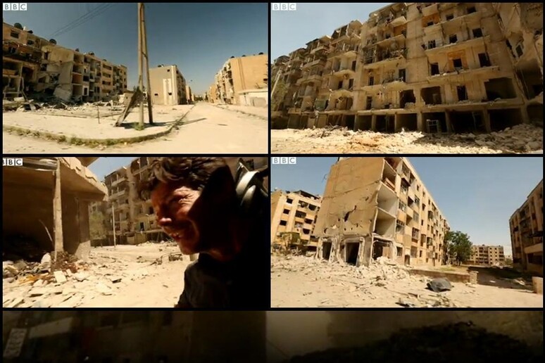 Aleppo sotto le bombe (dal sito BBC) - RIPRODUZIONE RISERVATA