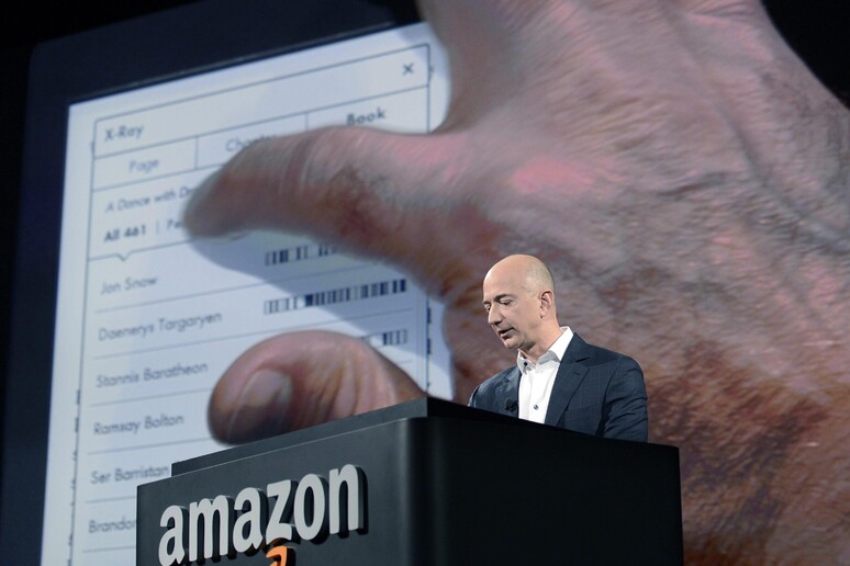 Amazon Ceo Jeff Bezos - RIPRODUZIONE RISERVATA