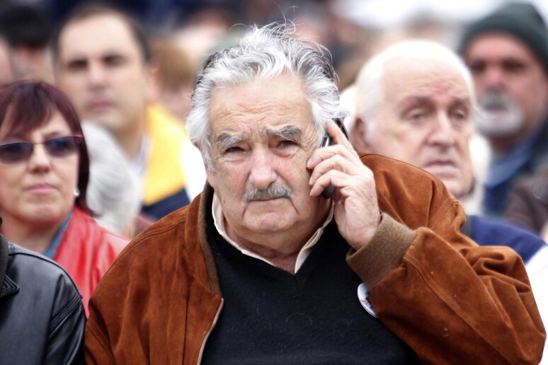 Jose Mujica attends May Day celebration © ANSA/EPA