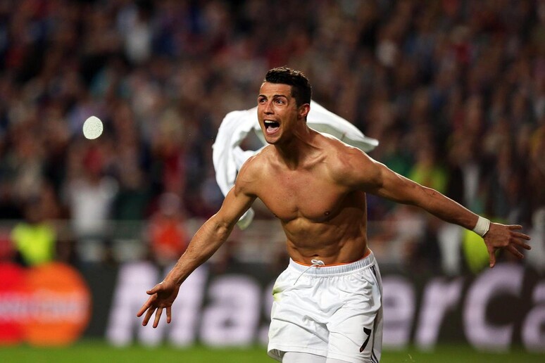 Il campione di calcio portoghese Cristiano Ronaldo, stella del Real Madrid -     RIPRODUZIONE RISERVATA