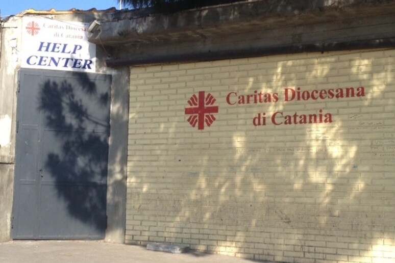 Sede Help center della Caritas diocesana di Catania - RIPRODUZIONE RISERVATA