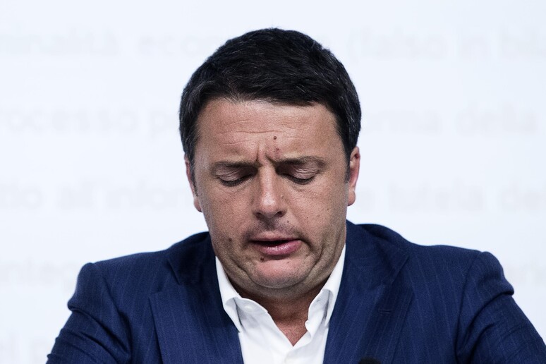 Il presidente dl Consiglio, Matteo Renzi - RIPRODUZIONE RISERVATA