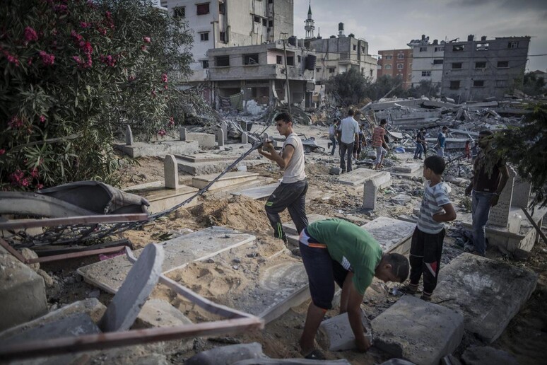 Eid al Fitr in Gaza © ANSA/EPA